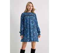 DOROTHY PERKINS Floral Lace Detail Printed Boho Mini Dress 12