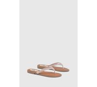 Dorothy Perkins Good For The Sole: Diamante Comfort Flip Flops In Champagne champagne