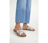 Dorothy Perkins Good For The Sole: Myla Faux Leather Interwoven Flat Mules In White white