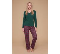 Dorothy Perkins His And Hers Matching Pyjama Set In Burgundy burgundy