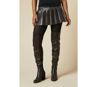 Dorothy Perkins Kelly Stretch Over The Knee Boots In Chocolate chocolate 4