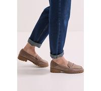 DOROTHY PERKINS Leoni Chunky Loafers Taupe 3