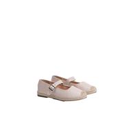 Dorothy Perkins Maxine Faux Leather Mary Jane Espadrille Flats, 4, Beige