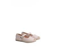 Dorothy Perkins Maxine Faux Leather Mary Jane Espadrille Flats, 7, Beige