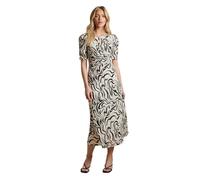 Dorothy Perkins Women's Neutral Short Sleeve Keyhole Jersey Midi Dress | Size: 16 Dorothy Perkins Neutral 16