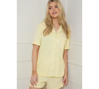 DOROTHY PERKINS Nightwear Jersey Shortie Pyjamas Yellow L