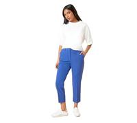 Dorothy Perkins Women's Petite Ankle Grazer Trouser in Cobalt | Size: 18 Dorothy Perkins Cobalt 18