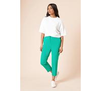 Dorothy Perkins Petite Ankle Grazer Trouser In Green green 14