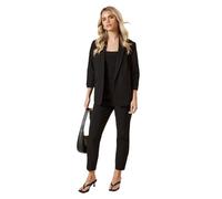 Dorothy Perkins Women's Petite Bengaline Skinny Trousers in Black | Size: 14 Dorothy Perkins Black 14