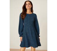 DOROTHY PERKINS Petite Blue Spot Printed Mini Dress 18