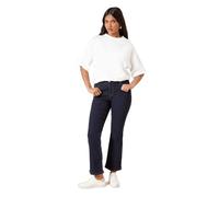 Dorothy Perkins Petite Comfort Stretch Bootcut Jeans, 12, Indigo