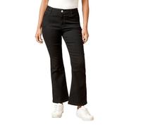 Dorothy Perkins Petite Comfort Stretch Bootcut Jeans, 14, Black