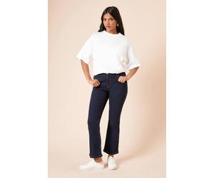 Dorothy Perkins Petite Comfort Stretch Bootcut Jeans In Indigo indigo