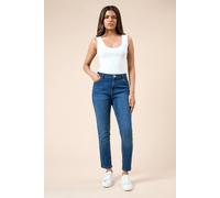 Dorothy Perkins Petite Comfort Stretch Skinny Jeans In Mid Wash mid wash