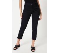 Womens Petite Comfort Stretch Slim Jeans Black 6