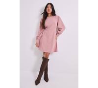 Dorothy Perkins Petite Seam Detail Cord Mini Dress In Light Pink light pink 6