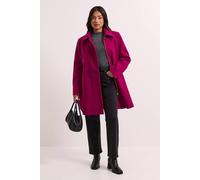 Dorothy Perkins Petite Short Faux Wool Dolly Coat, 16, pink