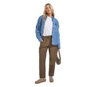 Dorothy Perkins Women's Pull On Barrel Leg Trouser in Khaki | Size: 12 Dorothy Perkins Khaki 12