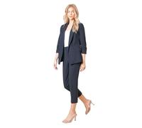 Dorothy Perkins Slim Ankle Grazer Trouser, 18, Navy