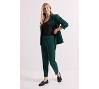 Dorothy Perkins Slim Leg Tailored Ankle Grazer Trouser In Forest forest 18