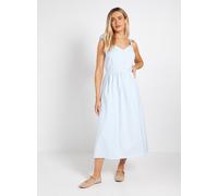 DOROTHY PERKINS Stripe Flutter Sleeve Midaxi Dress 18
