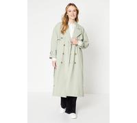 Dorothy Perkins Trench Coat In Sage sage 16