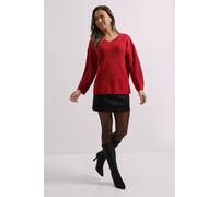 Dorothy Perkins V Neck Jumper In Cherry cherry