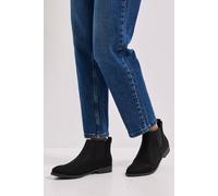 Dorothy Perkins Wide Fit Megs Flat Chelsea Boots In Natural Black natural black 3
