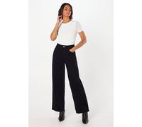 Dorothy Perkins Women’s Wide Leg Denim Jeans, Denim, Wide Leg, All Season, Casual, Weekend, Travel, Brunch, Festival