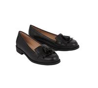 Dorothy Perkins Women’s Wide Fit Leigh Fringe Loafers Black