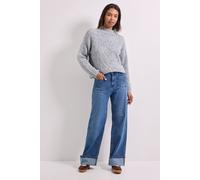 Charcoal Cable Button Detail Jumper Dorothy Perkins Charcoal XL