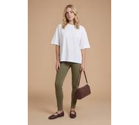 Dorothy Perkins Women's Comfort Stretch Skinny Jeans in Khaki | Size: 12