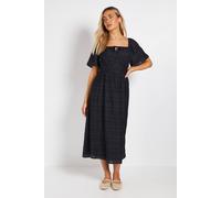 Dorothy Perkins Women's Flutter Sleeve Ruched Bust Midi Dress in Sage | Size: 14