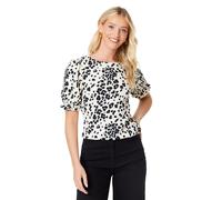 Dorothy Perkins Womens/Ladies Leopard Print Puff Shoulders T DP5757