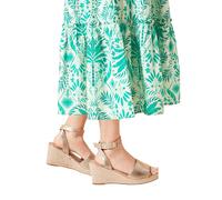 Dorothy Perkins Womens/Ladies Rebekah Peep Toe Wide Wedge Sa DP2532