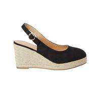 Dorothy Perkins Womens/Ladies Riya Sling Back Wide Wedge5 UK Natural Black DP18