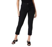 Womens Petite Comfort Stretch Slim Jeans Black 6