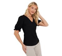 Dorothy Perkins Womens/Ladies V Neck Short-Sleeved Top DP5836