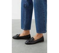 Dorothy Perkins Wide Fit Lennie Tassel Loafers In Black black 8