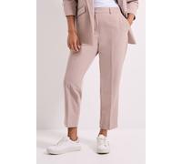 Dorothy Perkins Women's Petite Ankle Grazer Trouser in Stone | Size: 12 Dorothy Perkins Stone 12