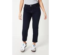 Womens Petite Comfort Stretch Slim Jeans Indigo 14