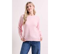 Dorothy Perkins Women's Relaxed Crew Jumper in Light Pink | Size: Medium