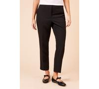 Dorothy Perkins Women's Slim Ankle Grazer Trouser in Black | Size: 16 Dorothy Perkins Black 16