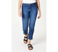 Dorothy Perkins Womens Wide-Leg Jeans Blue Slim Fit Comfortable Stretch