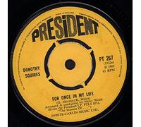 Dorothy Squires - For Once In My Life / Our Garden - Dorothy Squires 7" 45