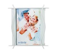 Dorr 7x5 Silverstar Filigran Silk Photo Frame - Silver