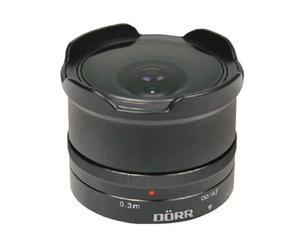 Dorr 9.3mm f8.0 Fisheye Wide Angle Lens - Micro Four Thirds Fit