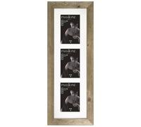 Dorr Driftwood Light Brown 6x4 Triple Photo Frame