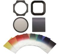 Dorr Go2 Square Filter System Kit inc Holder Hood ND & CPL Filter and 7 Colour Filters