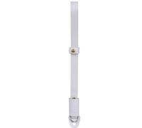 Dorr Loop White Leather Camera Wrist Strap